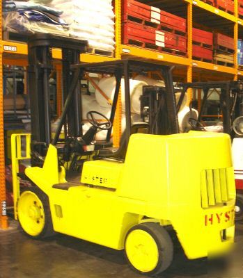 Hyster forklift s-155XL, diesel, 2 stage mast