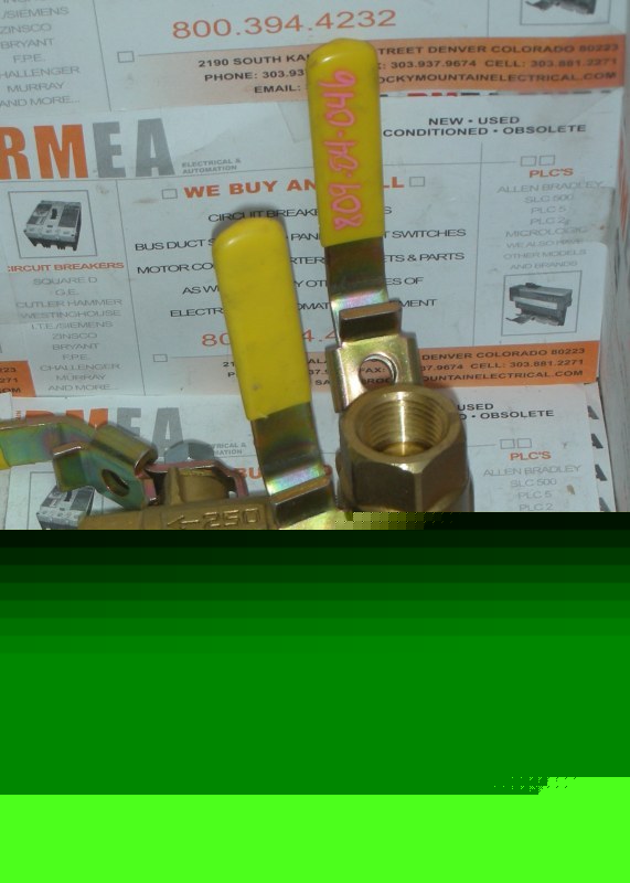 New parker brass lockable 1/2