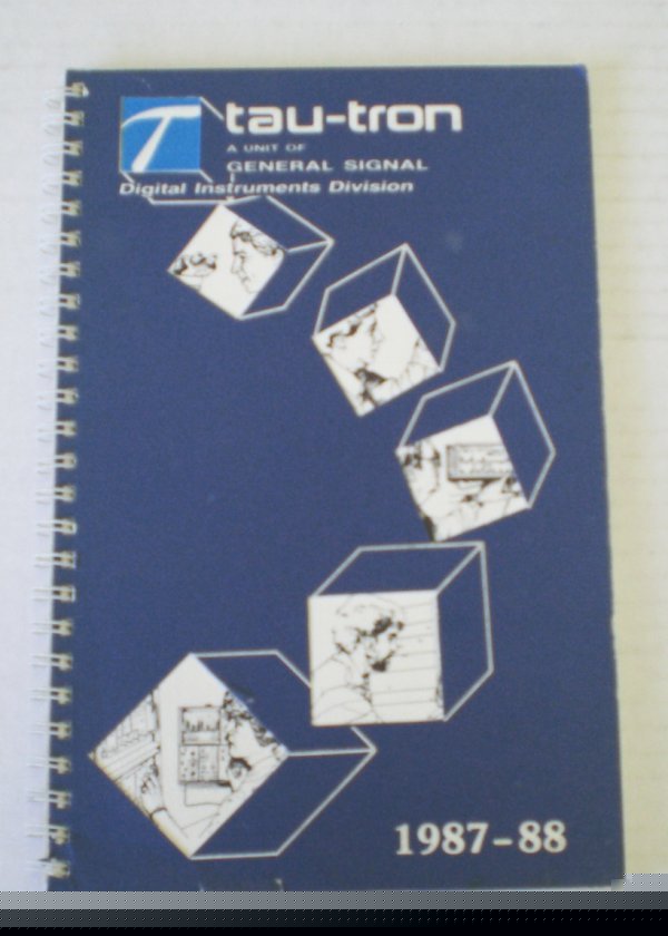 Tau-tron digital instruments catalog Ã‚Â©1987-88
