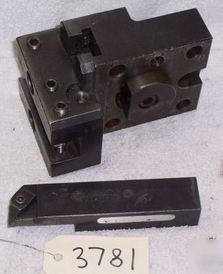Tool block for cnc turning center with 1