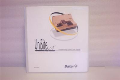 Unisite xpi data io programming system user's manual