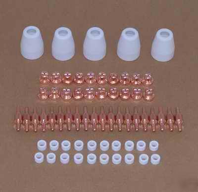65 pcs 30/40 a plasma cutter consumable for pt-31