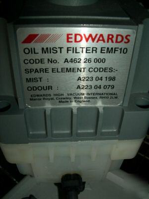 Boc edwards RV8 rotary vane vacuum pump 6.9 cfm