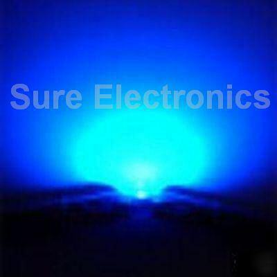 High brightness 3W 30 lm blue lumen led, 1 pcs