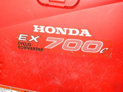 Honda EX700C cyclo-convertor generator