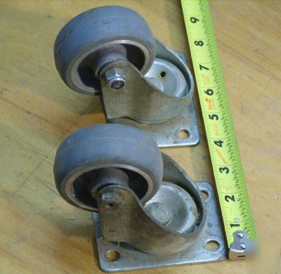 18PC lot industrial casters & wheels 3