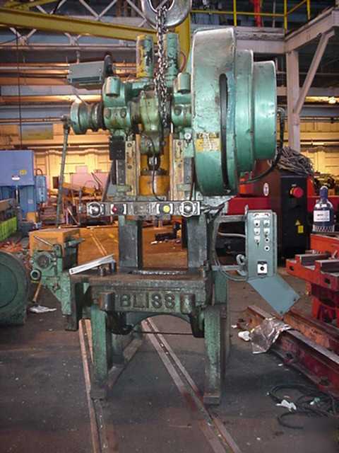 60TN obi press, bliss 21-1/2, 60 ton air clut