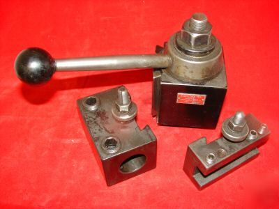 Aloris lathe ca quick change tool post set 