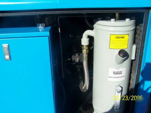 Eaton indus. 3-ph 10HP dual volt rotary air compressor