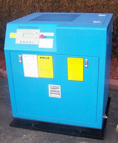 Eaton indus. 3-ph 10HP dual volt rotary air compressor