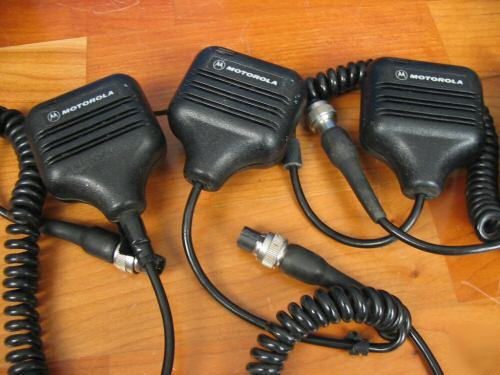 Motorola p-100 radios 5 watt vhf 2 channel quadset 