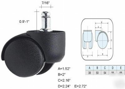 New 5 brand task mesh office/home chair casters wheel 