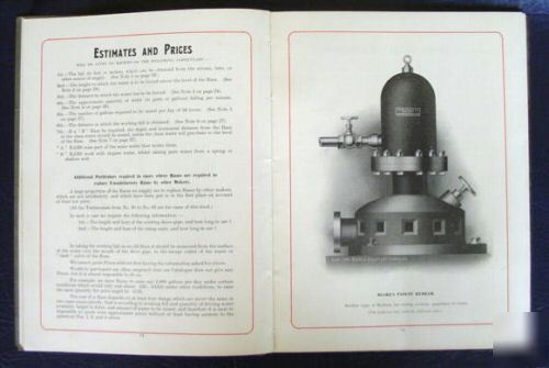 John blake hydraulic rams sales brochure water pumps