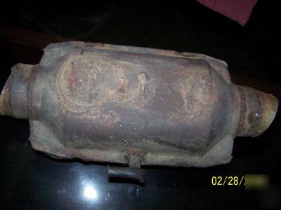 Catalytic converter scrap metal platinum full recycle