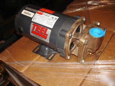 Pump turbine 3/4 hp 115/230 v 120 psi max pressure teel