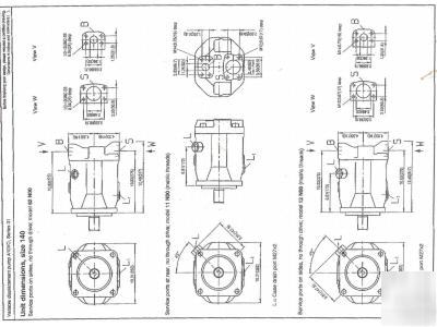 Rexroth waterjet hydraulic axial piston pump water jet