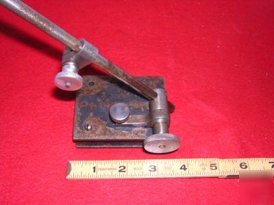 Vintage brown & sharpe hardened surface gage 