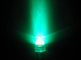 20PCS 10MM 4 chips high power green led 130,000MCD leds