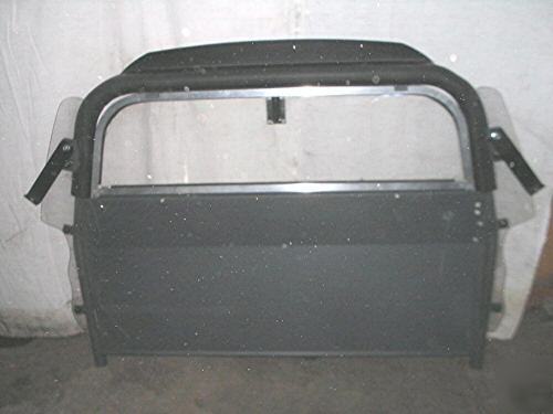 03 durango police vehicle partition inmate divider 