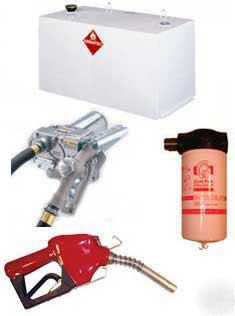 100 gallon fuel transfer tank & gpi pump package