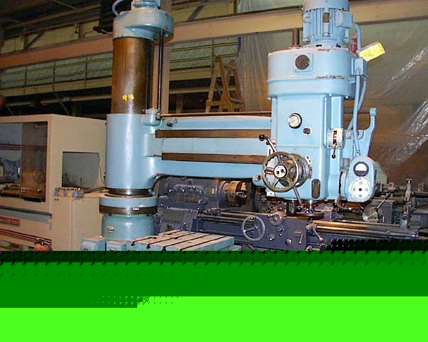 4.8' radial drill, polamco 13