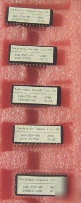 5 tektronix oscilloscope ic eprom? 160-2555-05 U670