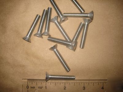 50 - 1/4-20 x 1 1/2 flat socket cap machine screw s/s