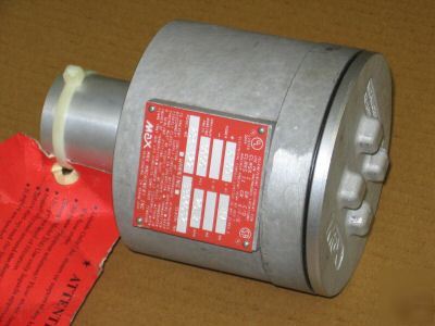 Flow transmitter from max machinery inc. hazardous loc.