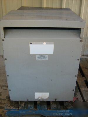 Ge 480/240 delta/delta 30KVA step down transformer 