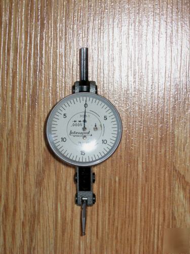 Interapid 312B-1 dial test indicator .0005