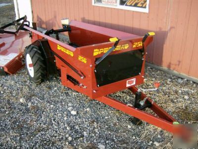 New pequea MS25 ground drive manure spreader ; new 