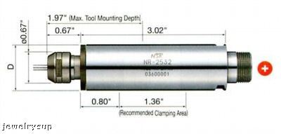 Nsk E2550 series spindle -H2532 1.0