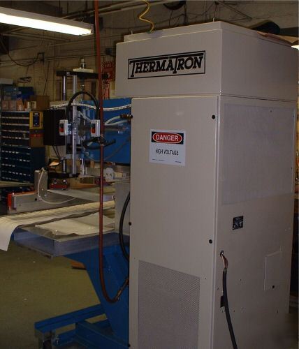 Rf welder thermatron 10 kw heated bar sealer 48 inches