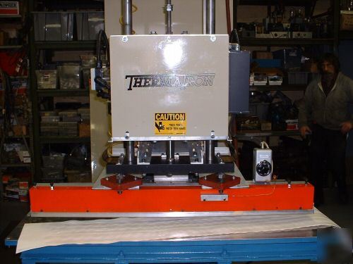 Rf welder thermatron 10 kw heated bar sealer 48 inches