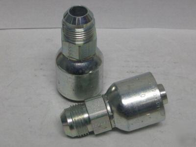 Parker hydraulic hose crimp fittings 10371-12-12