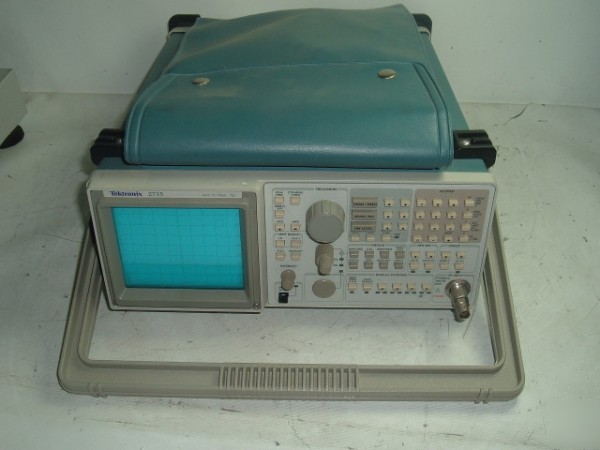 Tektronix cable tv spectrum analyzer 2715 9KHZ - 1.8GHZ