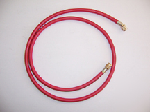 Refco 1 red refrigeration hose 5FT long w/teflon seals