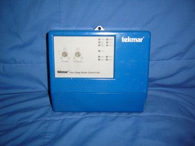 Tekmar 254 4 stage boiler control hvac hydronics