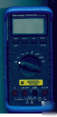 Tektronix DMM249 true rms digital multimeter handheld