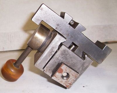 Kirkelie #100 quick change tool post 4 lathe w/ holders