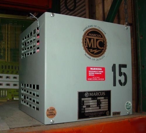 15 kva marcus transformer