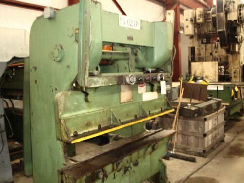 55 ton x 6' chicago (dreis & krump) mechanical press br