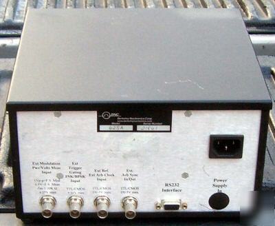 Berkeley bnc 625 arbitrary waveform function generator