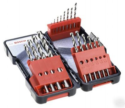 Bosch (2607019578) 18 piece hss ground drill bit set