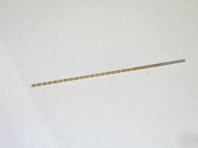 1.98MM metric taper length drill bits tin coated 5/64