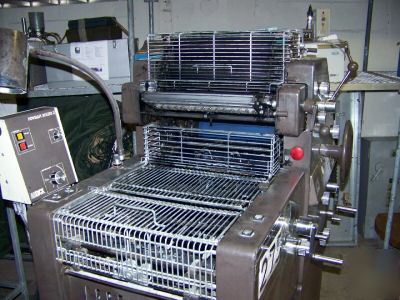 Abdick model 9840 offset printing press with powdar ii