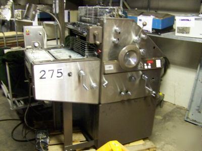 Abdick model 9840 offset printing press with powdar ii