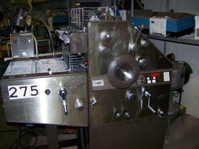 Abdick model 9840 offset printing press with powdar ii