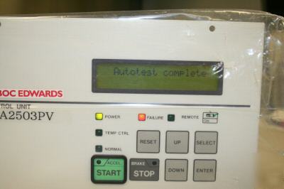Boc edwards stp-A2503PV turbo pump controller