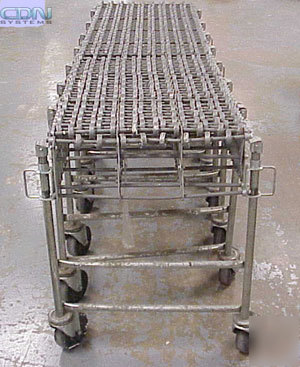 Nestaflex 375 skate wheel flexible roller conveyor 24